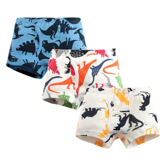 Boys 100% Cotton Rib Knit Boxer Briefs | Custom Kids Sleepwear OEM Nuohua