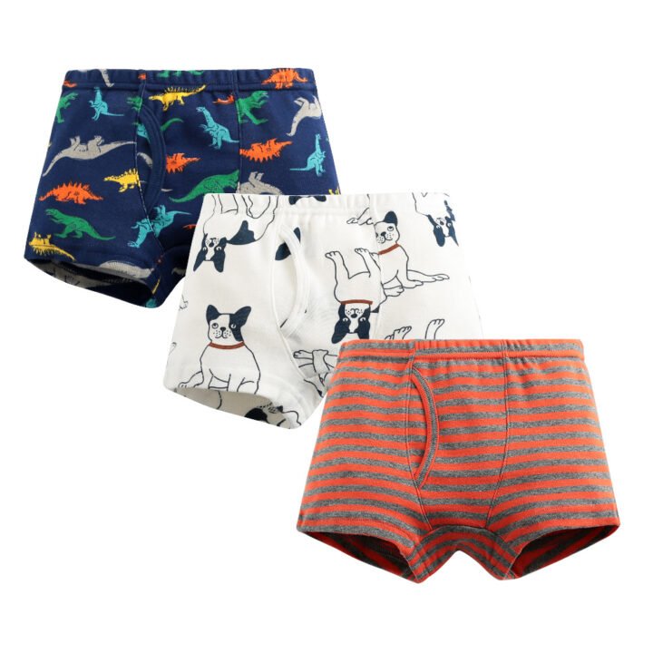 Boys 100% Cotton Rib Knit Boxer Briefs | Custom Kids Sleepwear OEM Nuohua
