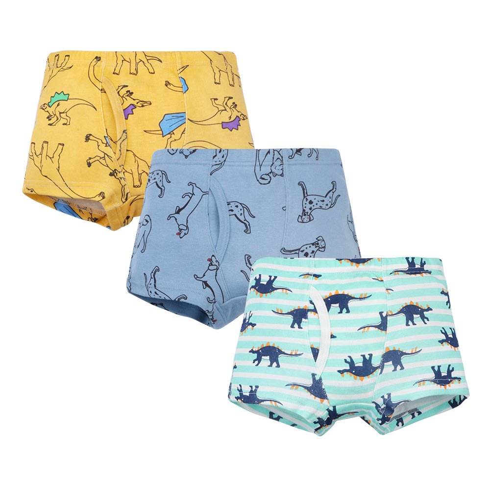Boys 100% Cotton Rib Knit Boxer Briefs | Custom Kids Sleepwear OEM Nuohua