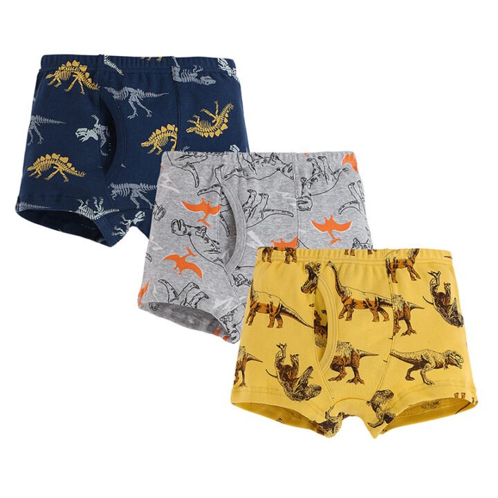 Boys 100% Cotton Rib Knit Boxer Briefs | Custom Kids Sleepwear OEM Nuohua
