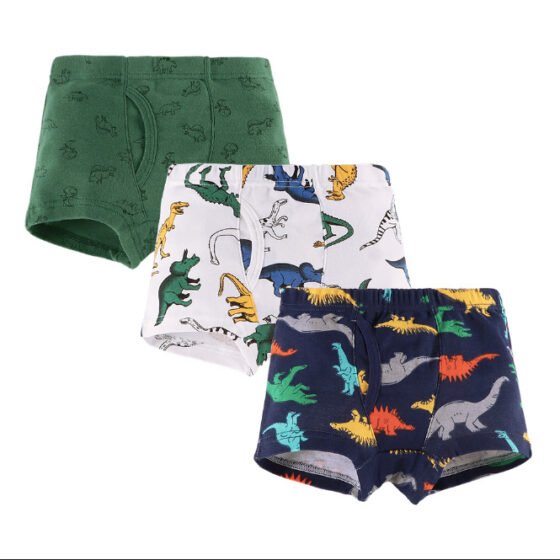 Boys 100% Cotton Rib Knit Boxer Briefs | Custom Kids Sleepwear OEM Nuohua