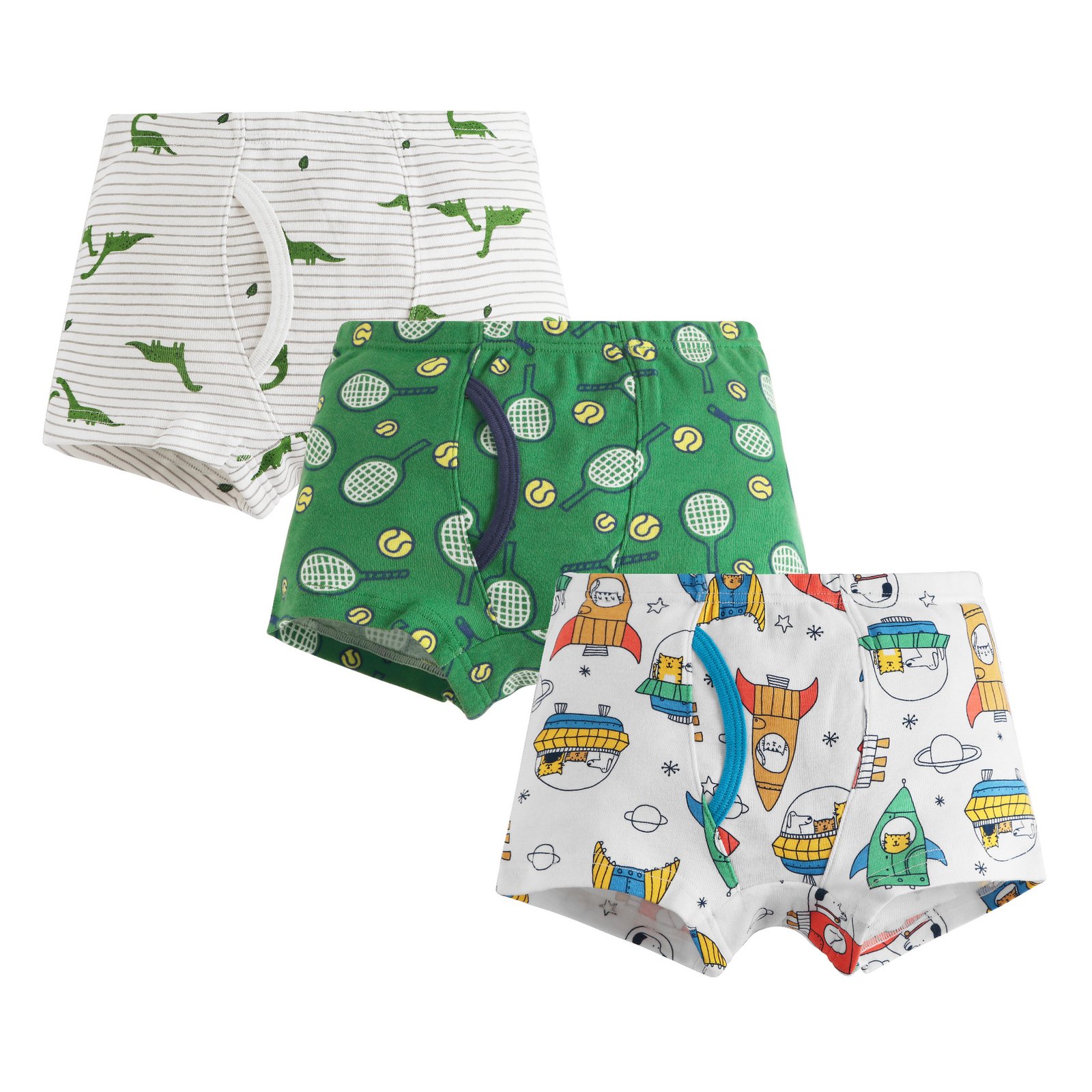 Boys 100% Cotton Rib Knit Boxer Briefs | Custom Kids Sleepwear OEM Nuohua