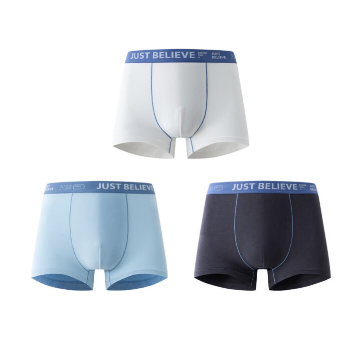 Teen Boys Bamboo Fiber Boxer Briefs | Custom Kids Sleepwear OEM Nuohua