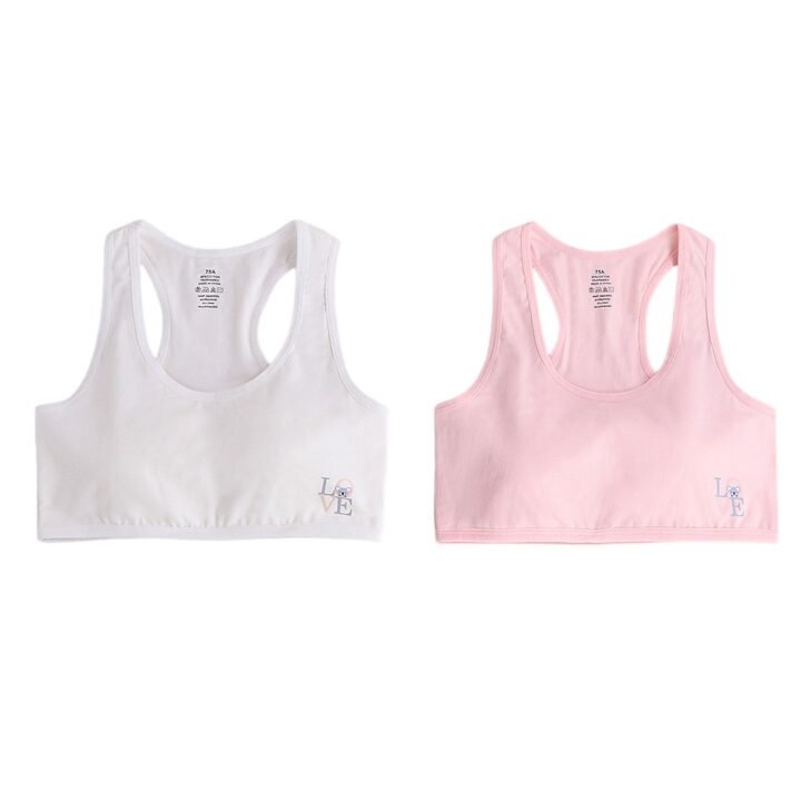 Wholesale Premium Girls Training Bras S902 | Custom Kids Sleepwear OEM Nuohua
