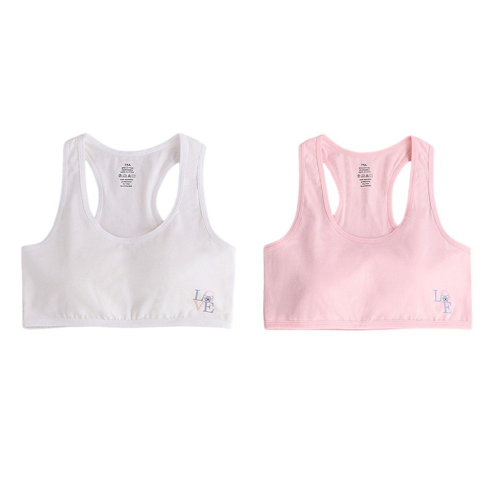 Wholesale Premium Girls Training Bras S902 | Custom Kids Sleepwear OEM Nuohua