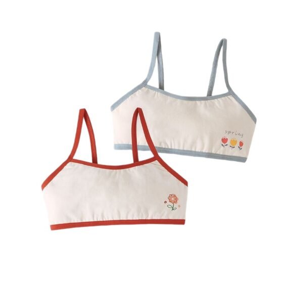 Wholesale Premium Girls Training Bras S902 | Custom Kids Sleepwear OEM Nuohua