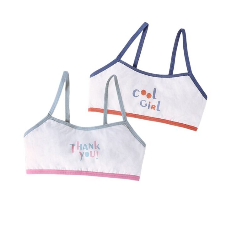 Wholesale Premium Girls Training Bras S902 | Custom Kids Sleepwear OEM Nuohua