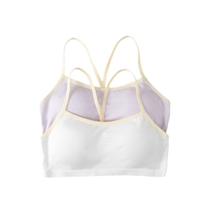 Wholesale Girls Modest Training Bras S2944 | Custom Kids Sleepwear OEM Nuohua