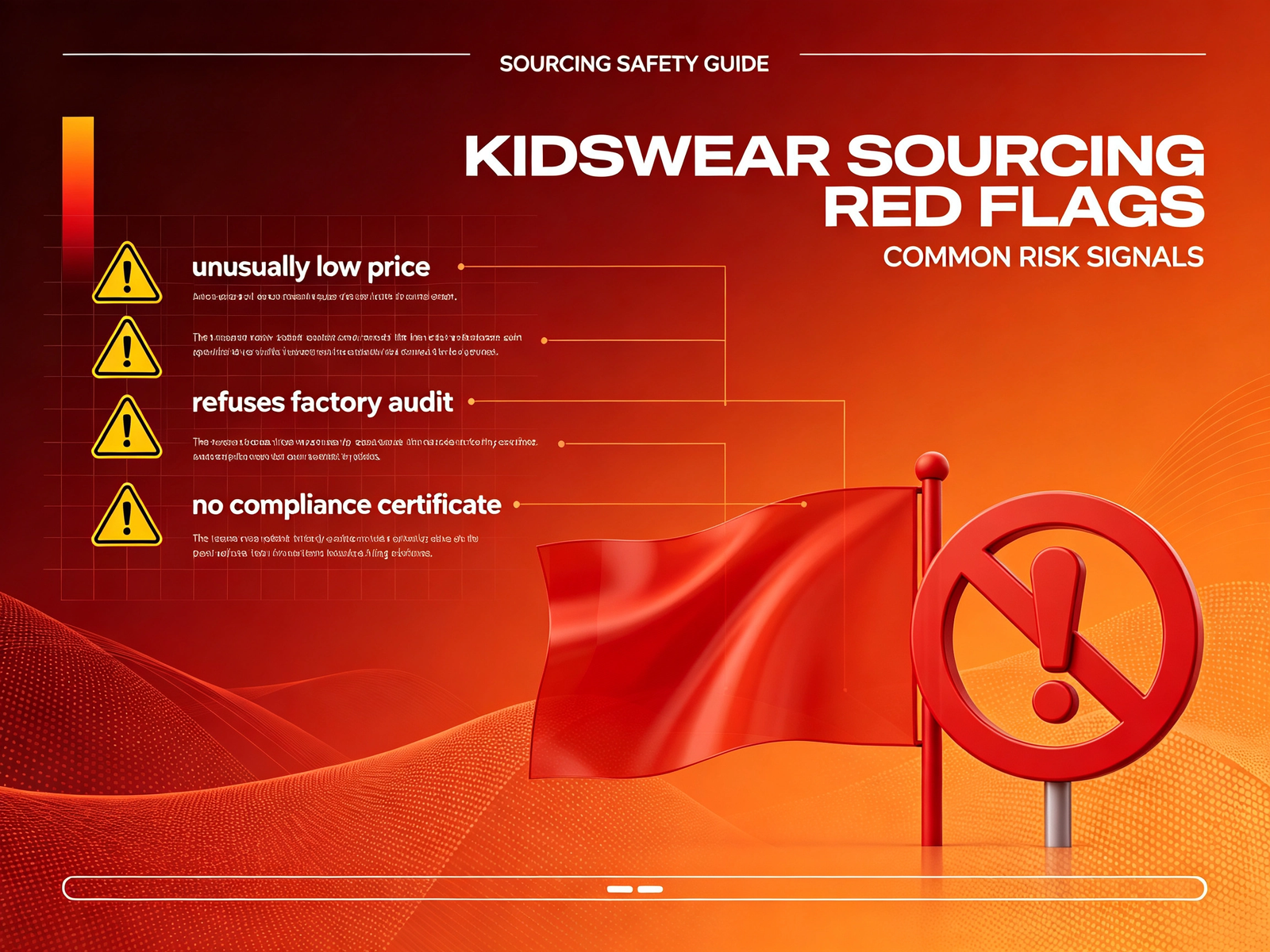 Sourcing red flags