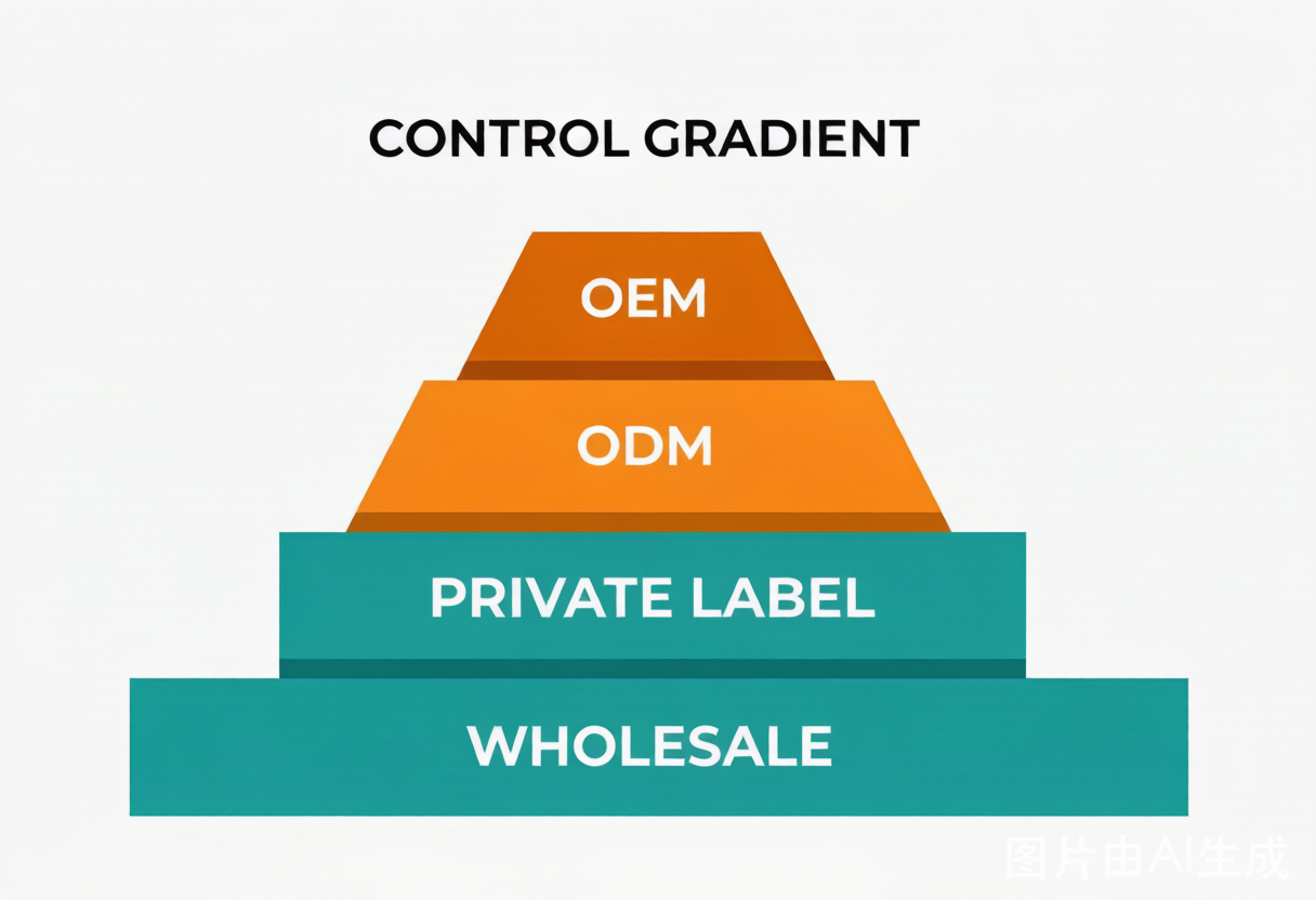 Control gradient from wholesale to OEM