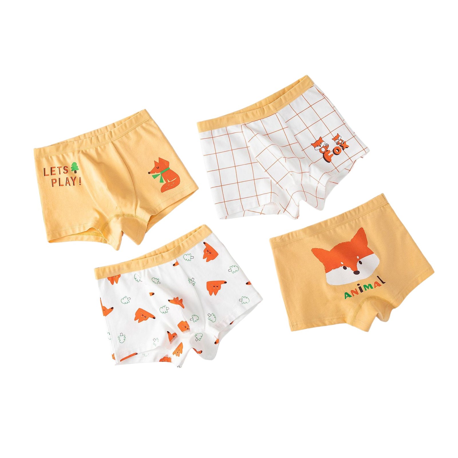 Range of wholesale kids' boxer briefs in multiple sizes