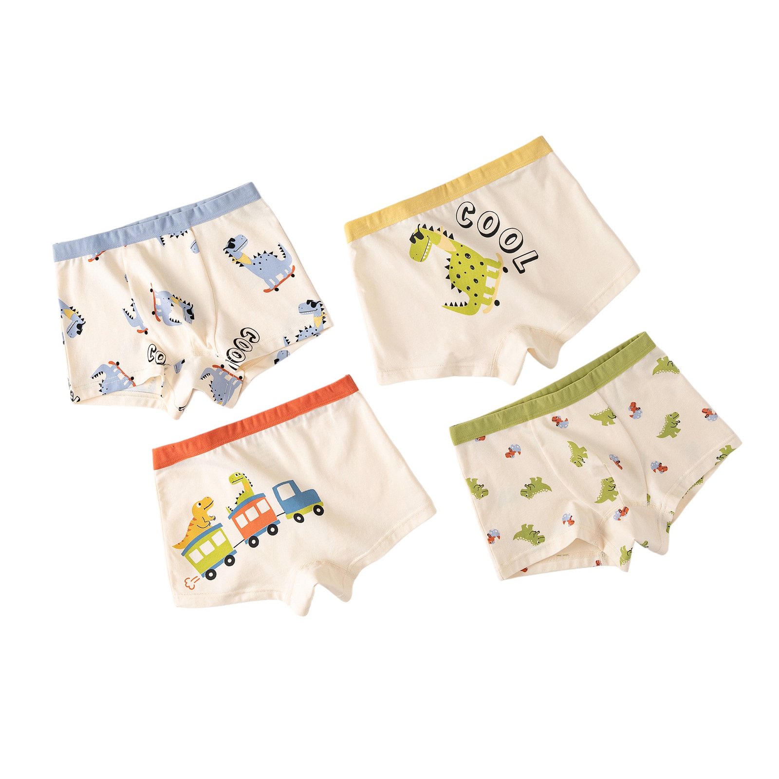 Wholesale Boys Cotton Boxer Briefs H1193 | Custom Kids Sleepwear OEM Nuohua
