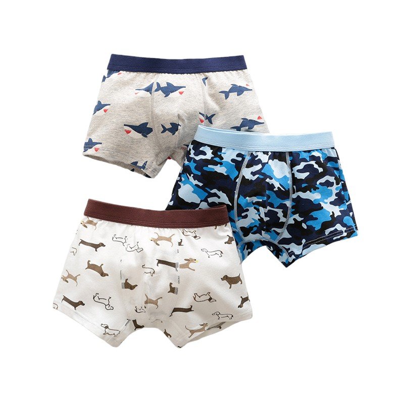 Wholesale Boys Boxer Briefs H727 Custom | Kids Sleepwear OEM Nuohua