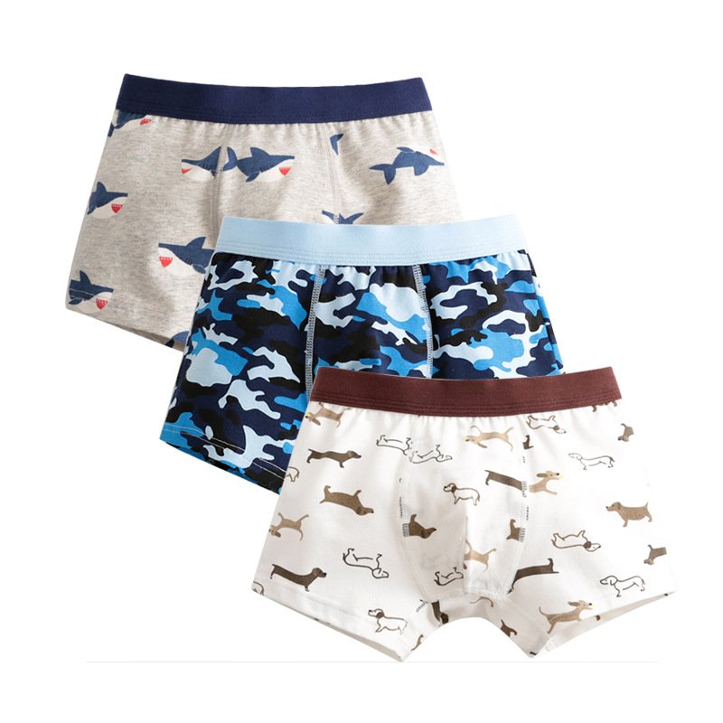 Wholesale Boys Boxer Briefs H727 Custom | Kids Sleepwear OEM Nuohua