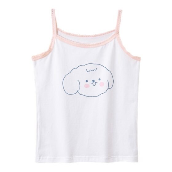 Wholesale Girls Camisole Tank Tops H866 | Custom Kids Sleepwear OEM Nuohua