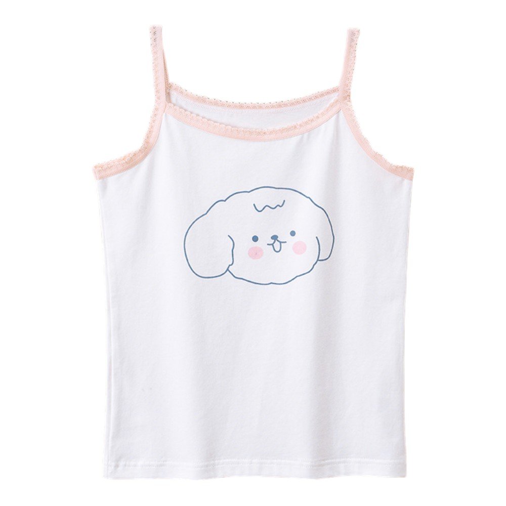 Wholesale Girls Camisole Tank Tops H866 | Custom Kids Sleepwear OEM Nuohua