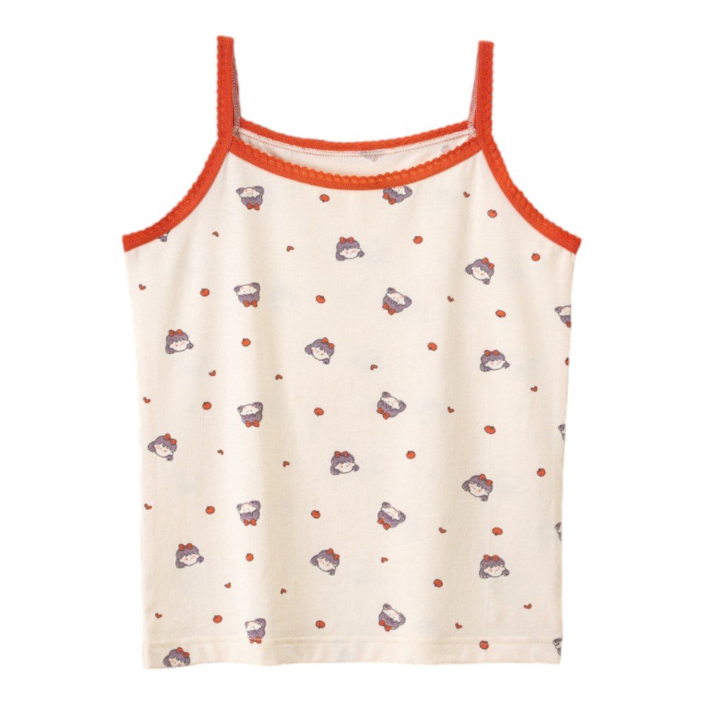 Wholesale Girls Camisole Tank Tops H866 | Custom Kids Sleepwear OEM Nuohua