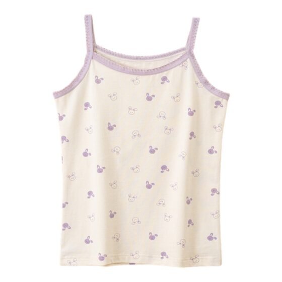 Wholesale Girls Camisole Tank Tops H866 | Custom Kids Sleepwear OEM Nuohua