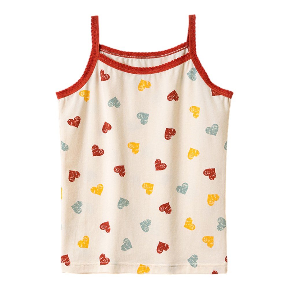 Wholesale Girls Camisole Tank Tops H866 | Custom Kids Sleepwear OEM Nuohua