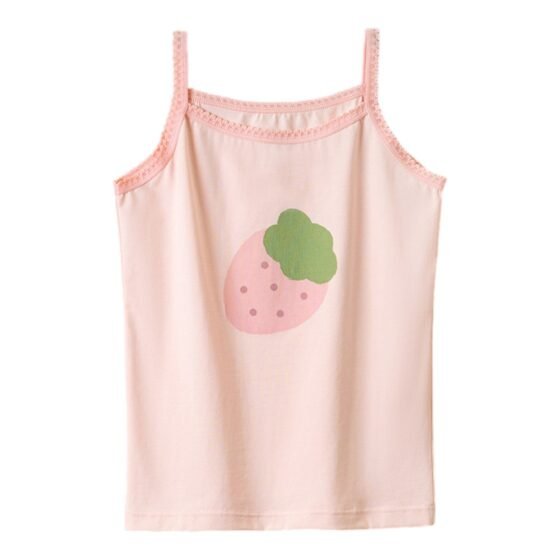 Wholesale Girls Camisole Tank Tops H866 | Custom Kids Sleepwear OEM Nuohua