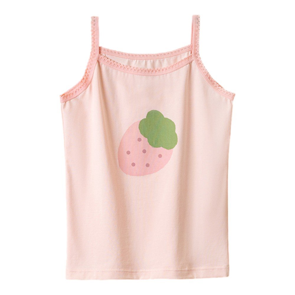 Wholesale Girls Camisole Tank Tops H866 | Custom Kids Sleepwear OEM Nuohua
