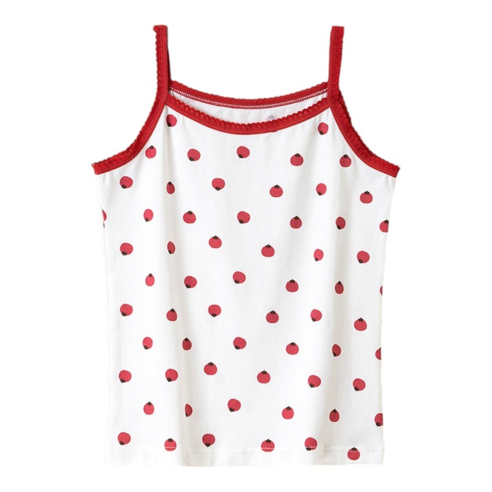 Wholesale Girls Camisole Tank Tops H866 | Custom Kids Sleepwear OEM Nuohua