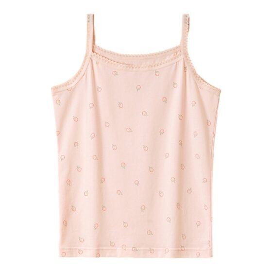 Wholesale Girls Camisole Tank Tops H866 | Custom Kids Sleepwear OEM Nuohua