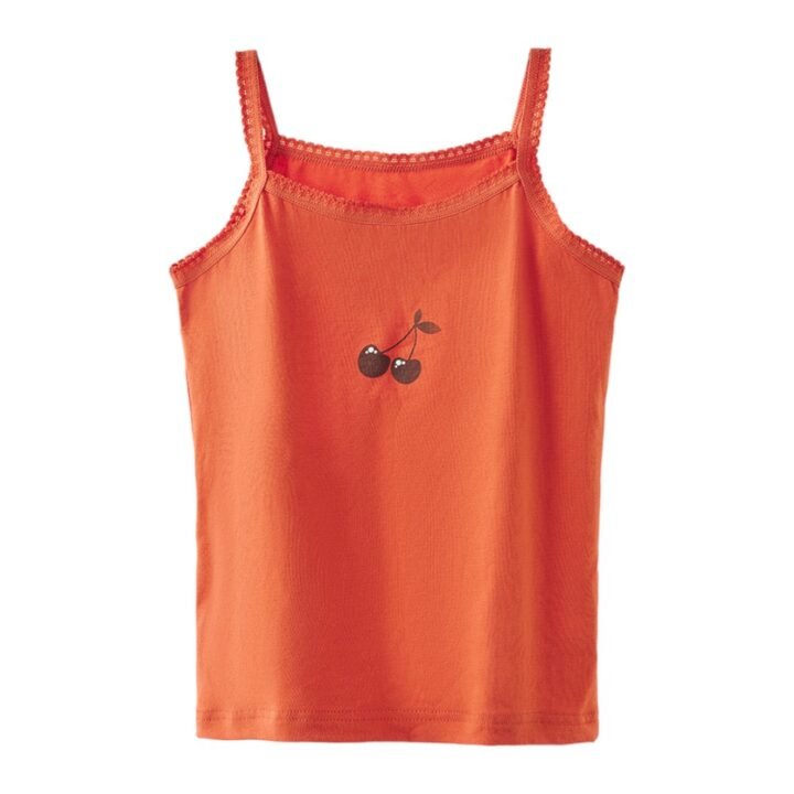 Wholesale Girls Camisole Tank Tops H866 | Custom Kids Sleepwear OEM Nuohua