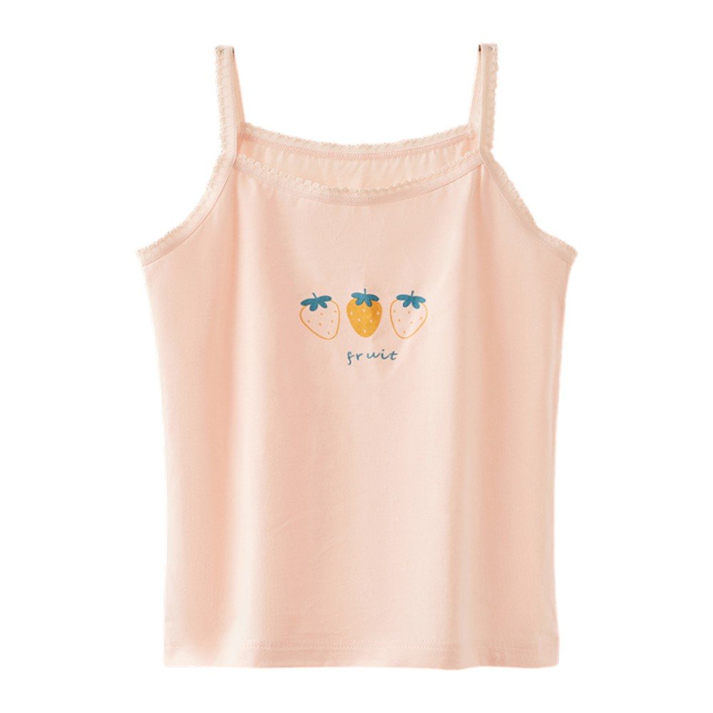 Wholesale Girls Camisole Tank Tops H866 | Custom Kids Sleepwear OEM Nuohua