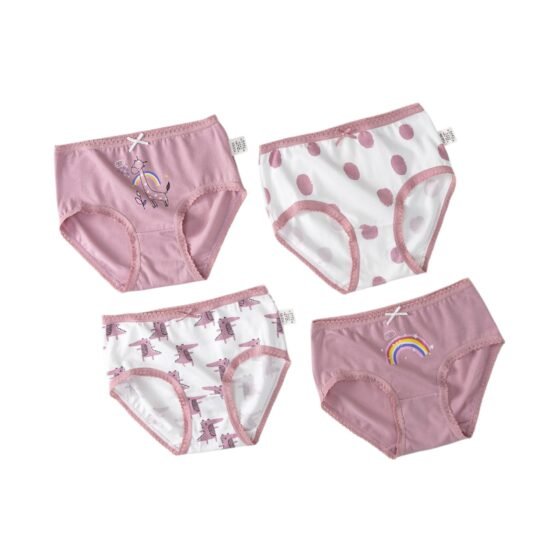 Wholesale Girls Cotton Briefs H792 Custom | Kids Sleepwear OEM Nuohua