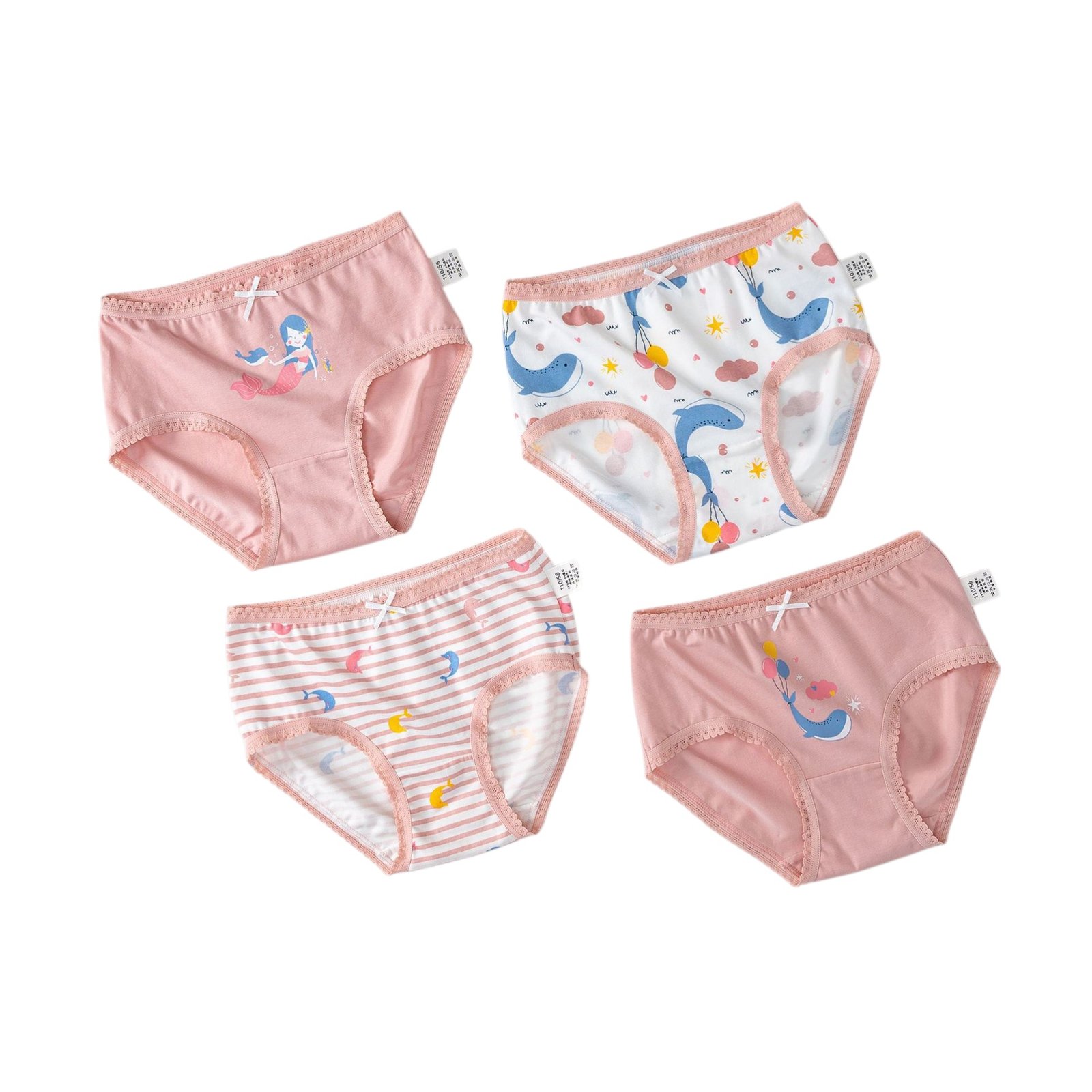 Wholesale Girls Cotton Briefs H792 Custom | Kids Sleepwear OEM Nuohua