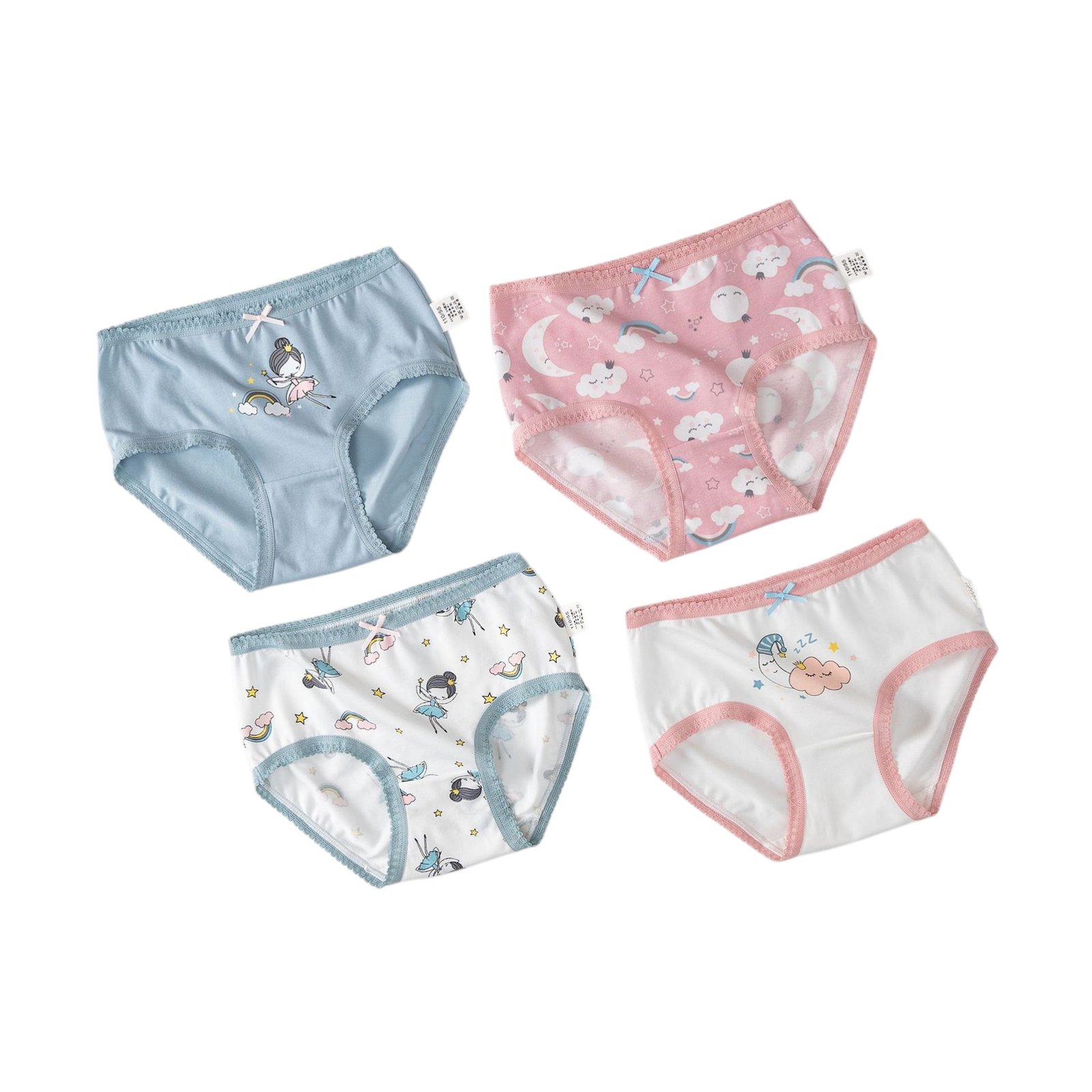 Wholesale Girls Cotton Briefs H792 Custom | Kids Sleepwear OEM Nuohua
