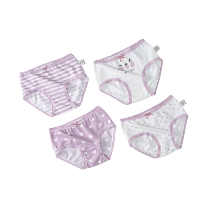 Wholesale Girls Cotton Briefs H792 Custom | Kids Sleepwear OEM Nuohua