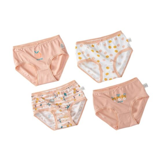 Wholesale Girls Cotton Briefs H792 Custom | Kids Sleepwear OEM Nuohua