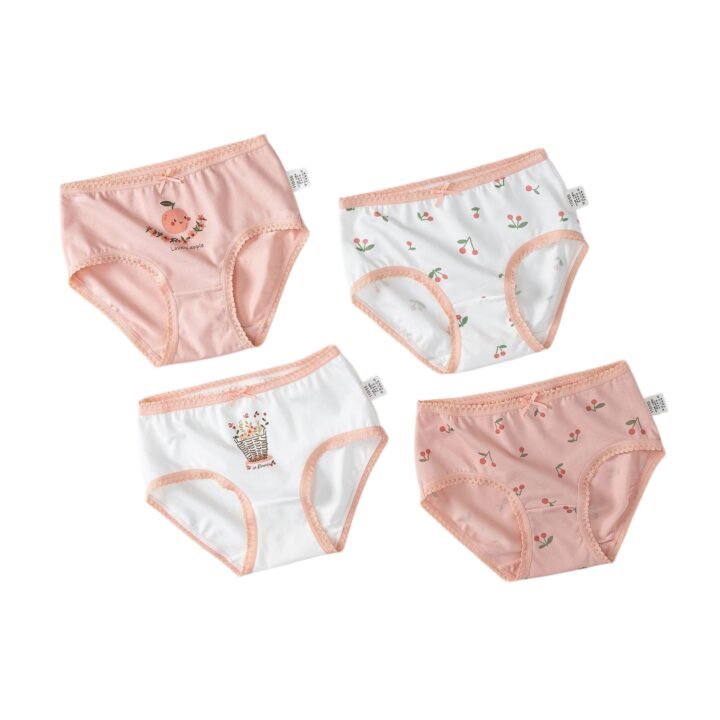 Wholesale Girls Cotton Briefs H792 Custom | Kids Sleepwear OEM Nuohua