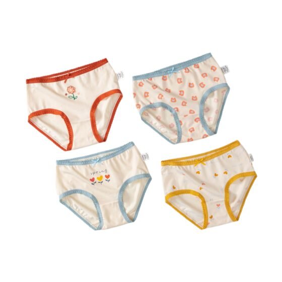 Wholesale Girls Cotton Briefs H792 Custom | Kids Sleepwear OEM Nuohua