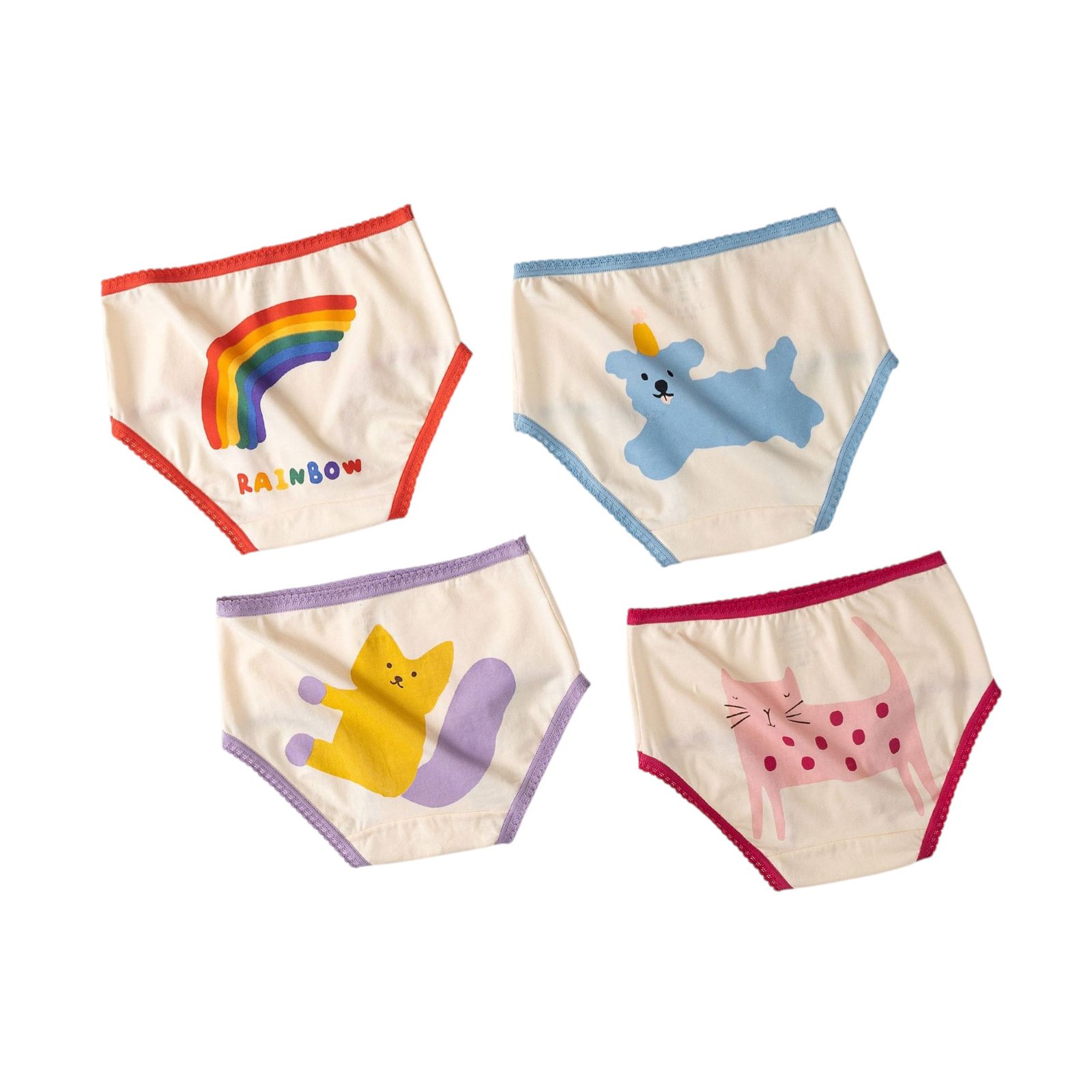 Wholesale Girls Cotton Briefs H792 Custom | Kids Sleepwear OEM Nuohua