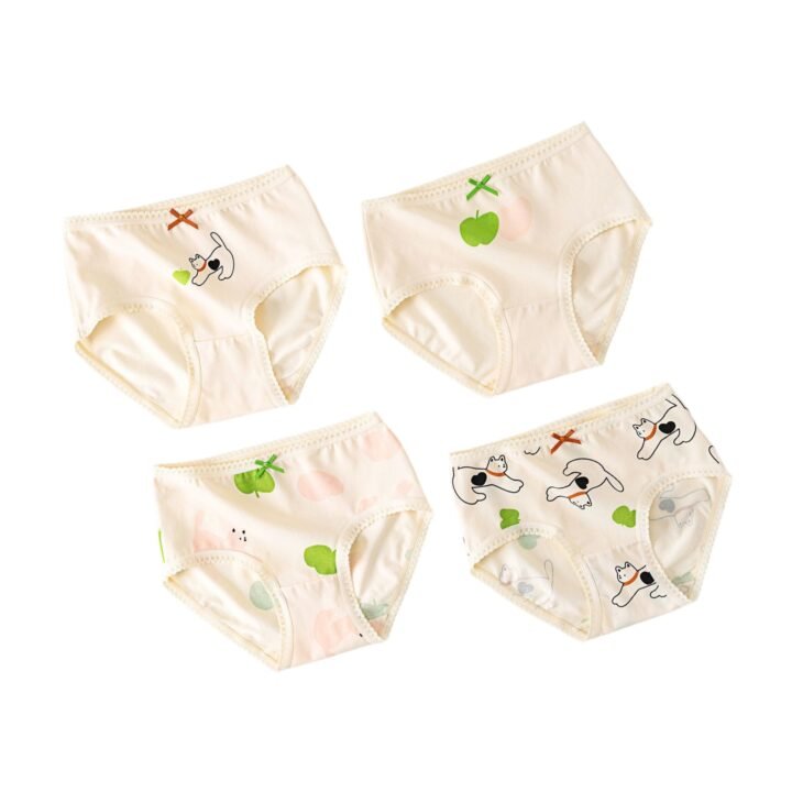 Wholesale Girls Cotton Briefs H792 Custom | Kids Sleepwear OEM Nuohua