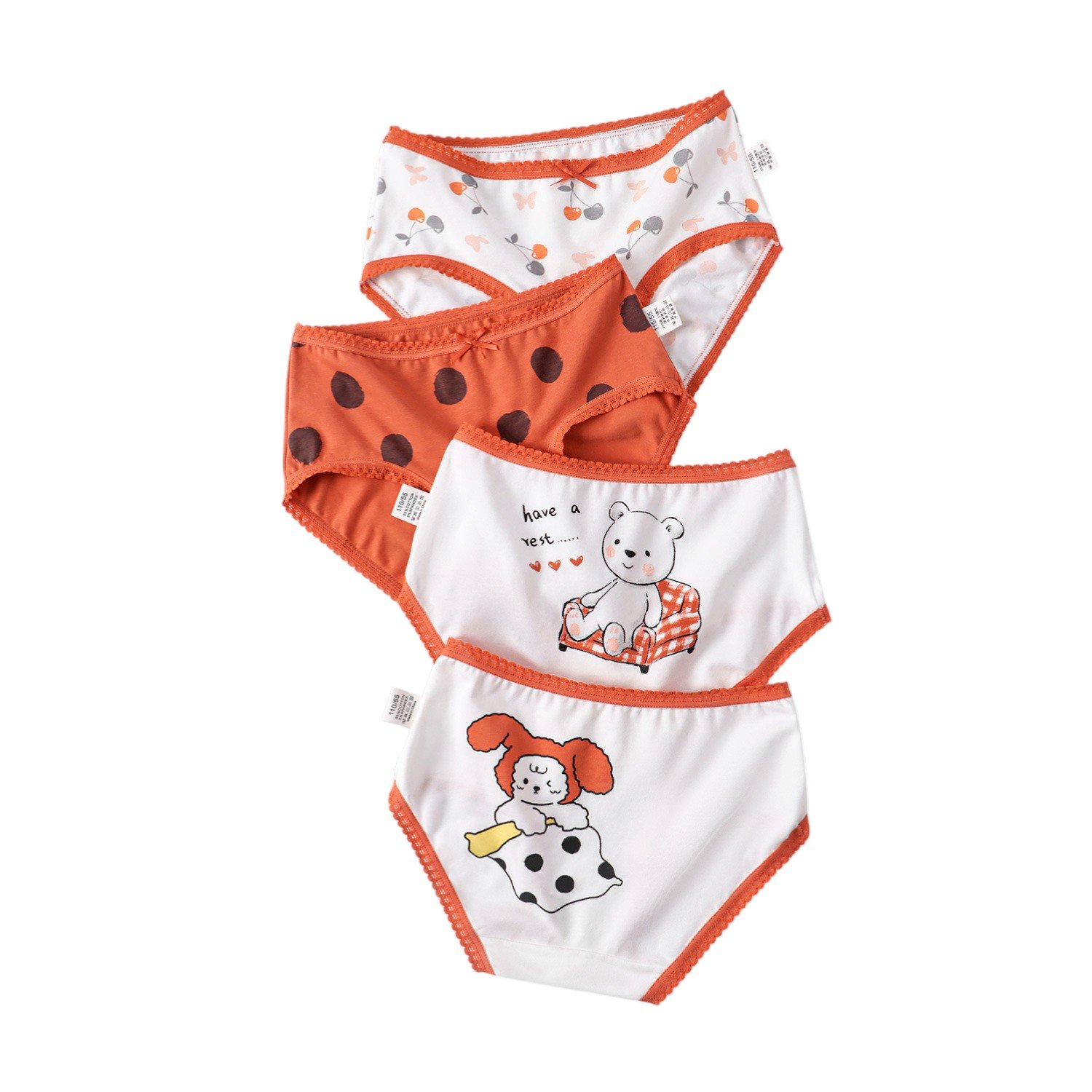 Wholesale Girls Cotton Briefs H792 Custom | Kids Sleepwear OEM Nuohua