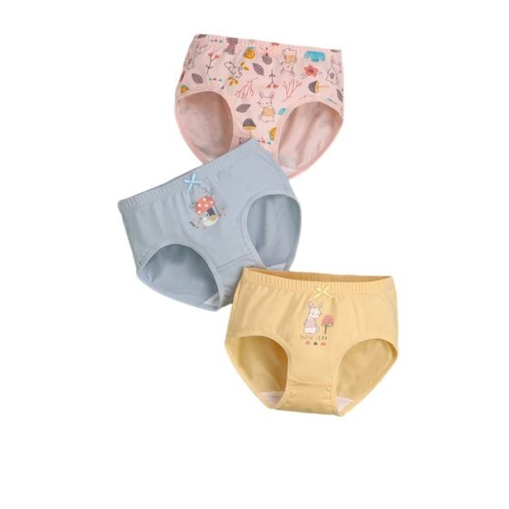 Wholesale Girls Cotton Briefs H886 | Custom Kids Sleepwear OEM Nuohua