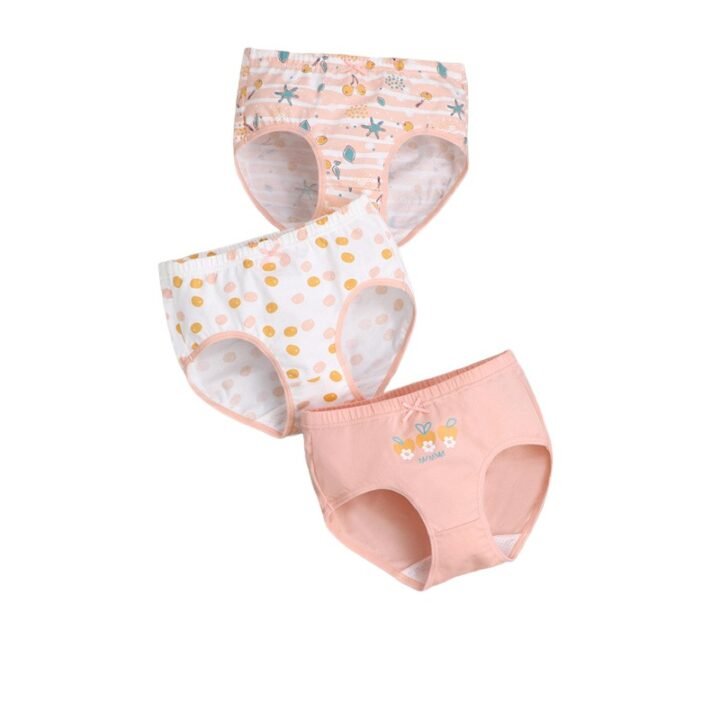 Wholesale Girls Cotton Briefs H886 | Custom Kids Sleepwear OEM Nuohua