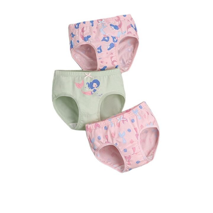 Wholesale Girls Cotton Briefs H886 | Custom Kids Sleepwear OEM Nuohua
