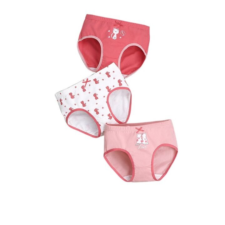 Wholesale Girls Cotton Briefs H886 | Custom Kids Sleepwear OEM Nuohua