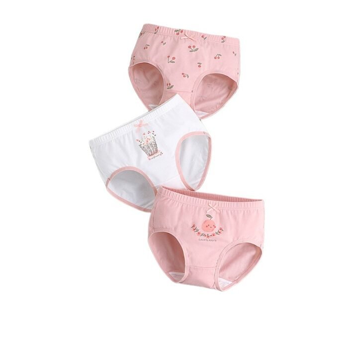 Wholesale Girls Cotton Briefs H886 | Custom Kids Sleepwear OEM Nuohua