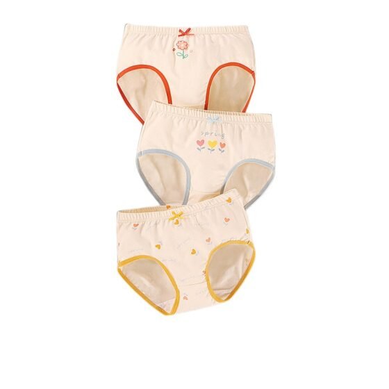Wholesale Girls Cotton Briefs H886 | Custom Kids Sleepwear OEM Nuohua