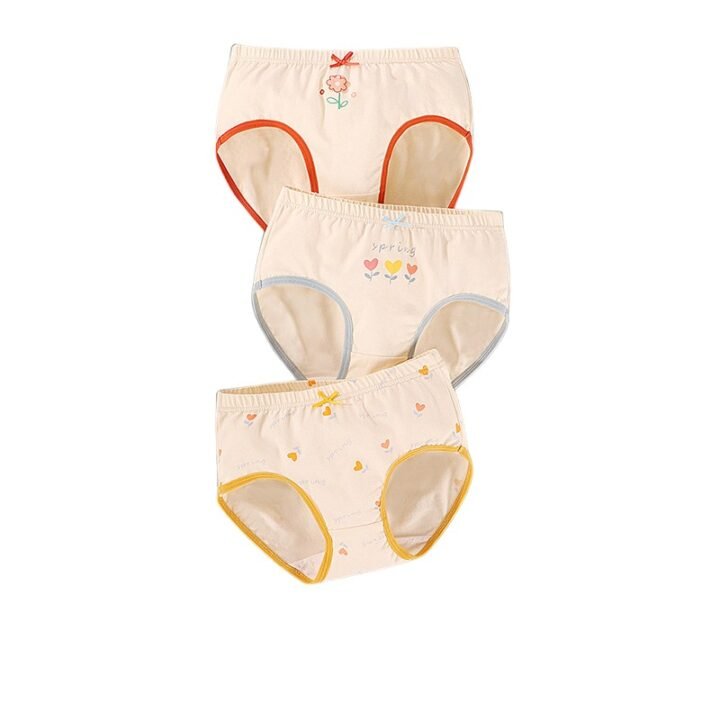 Wholesale Girls Cotton Briefs H886 | Custom Kids Sleepwear OEM Nuohua