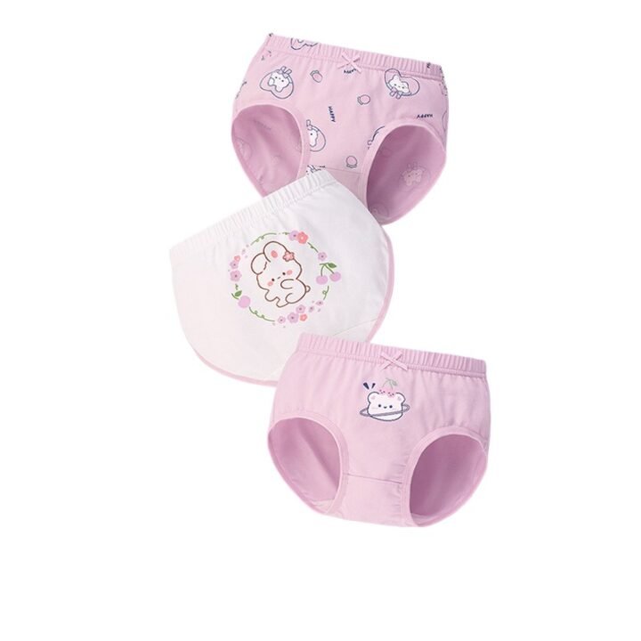 Wholesale Girls Cotton Briefs H886 | Custom Kids Sleepwear OEM Nuohua