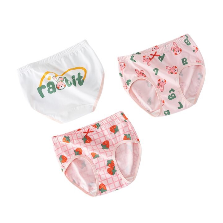 Wholesale Girls Cotton Briefs H886 | Custom Kids Sleepwear OEM Nuohua