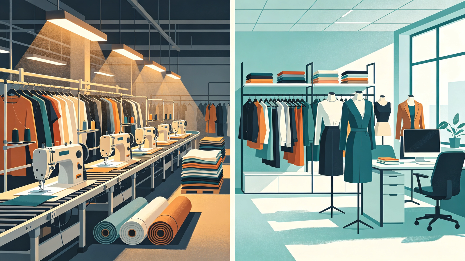 Factory vs trading company