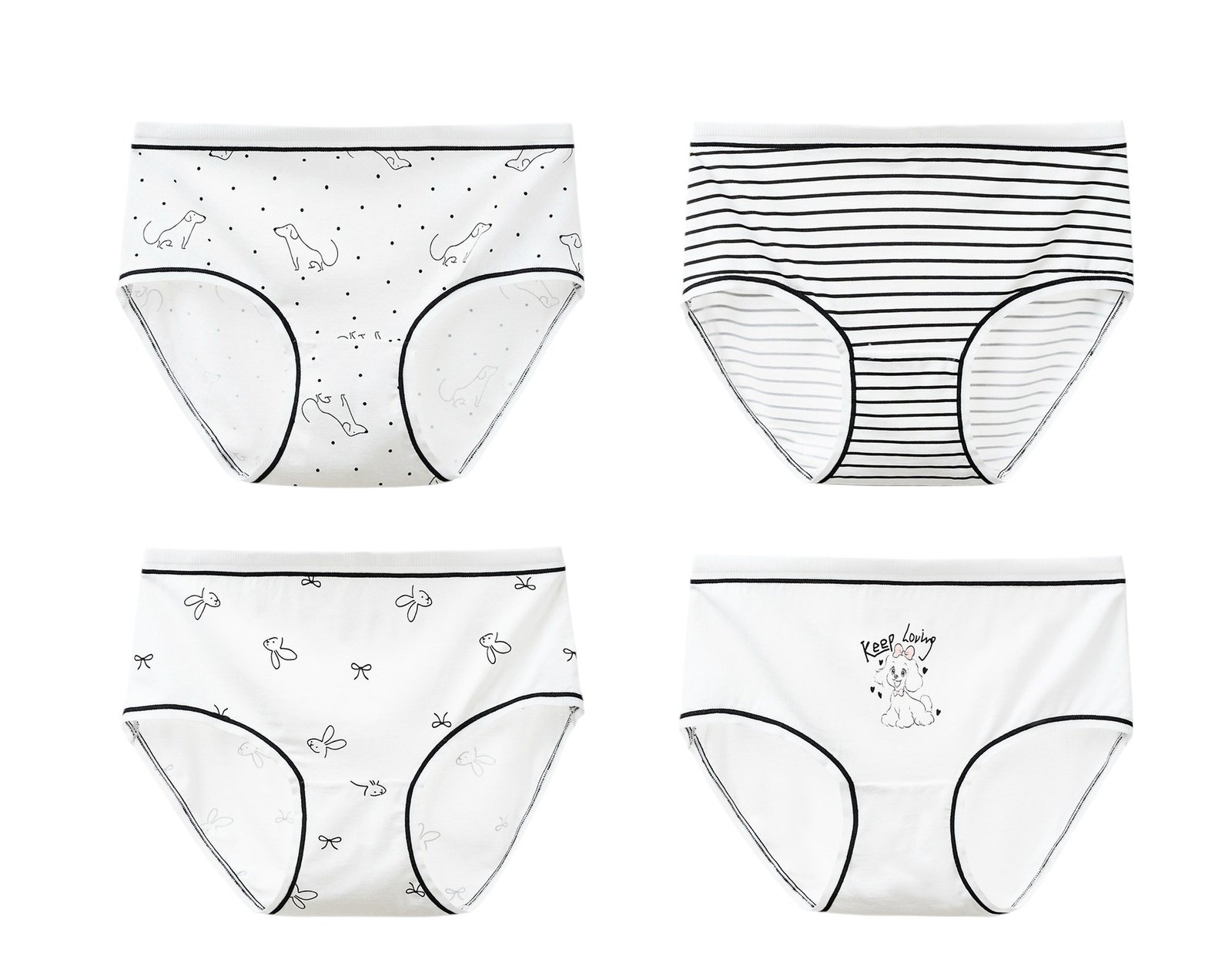 Girls Bamboo Fiber Period Underwear Wholesale | Custom Kids Sleepwear OEM Nuohua